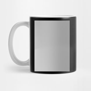 White to Gray Vertical Linear Gradient Mug